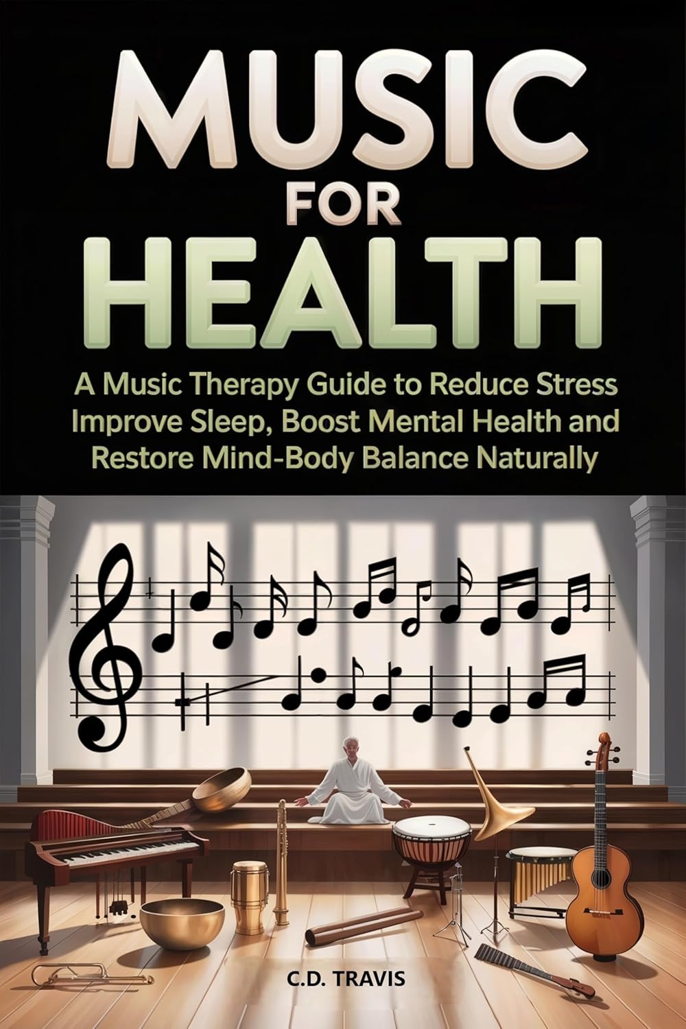 MUSIC FOR HEALTH: A Music Therapy Guide to Reduce Stress, Improve Sleep, Boost Mental Health, and Restore Mind-Body Balance Naturally